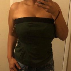 Small Corset New Green /Corset Top Nuevo Verde S