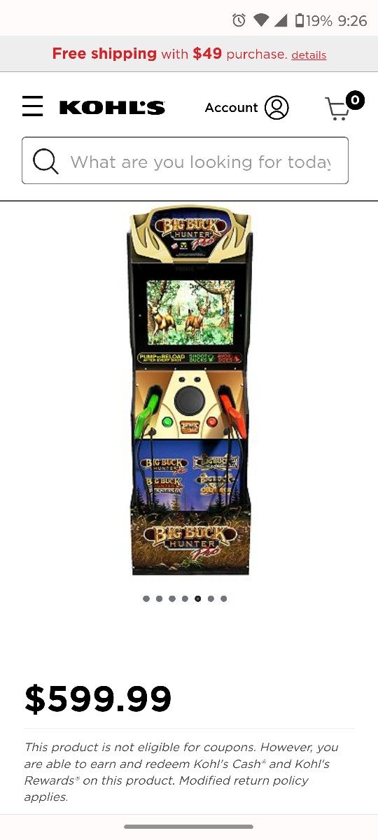 Arcade1up Big Buck Hunter Pro Arcade