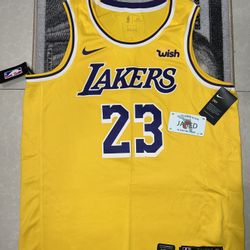 New LeBron James Lakers Finals Swingman Jersey Size XL 