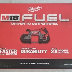 Milwaukee M18 FUEL 18-Volt Lithium-Ion Brushless Cordless Deep Cut Band Saw (Tool-Only)