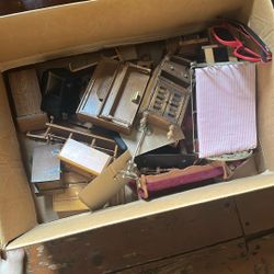 Mixed Wooden Doll Furniture 