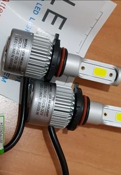 2pcs Car/Auto LED 8000LM 6500K*6 Months Warranty*Headlight Bulbs Low, High, Fog, Daytime, Luces Led, 9005, 9006, 9012, H1, H3, H7, H11, H4, 9007, H13