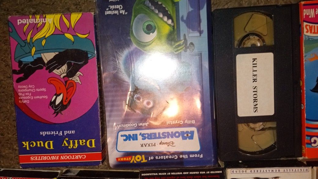 VHS Shows All For 7,I Have Others I Have Recorded Myself For Additional Price 