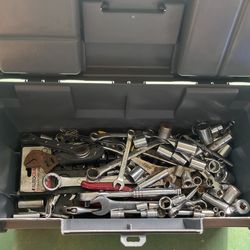 Tool Box With Tools 