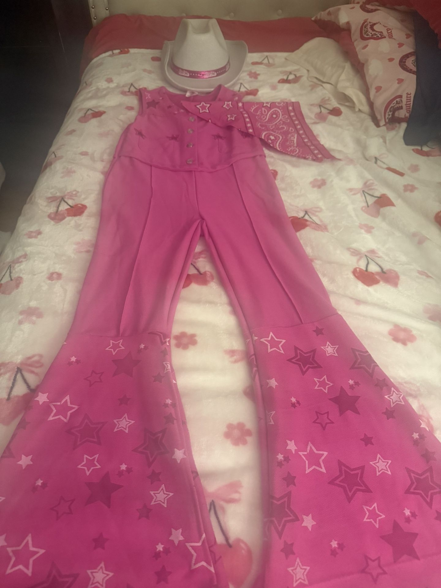 Halloween Barbie Costume Size M 8-10 Used