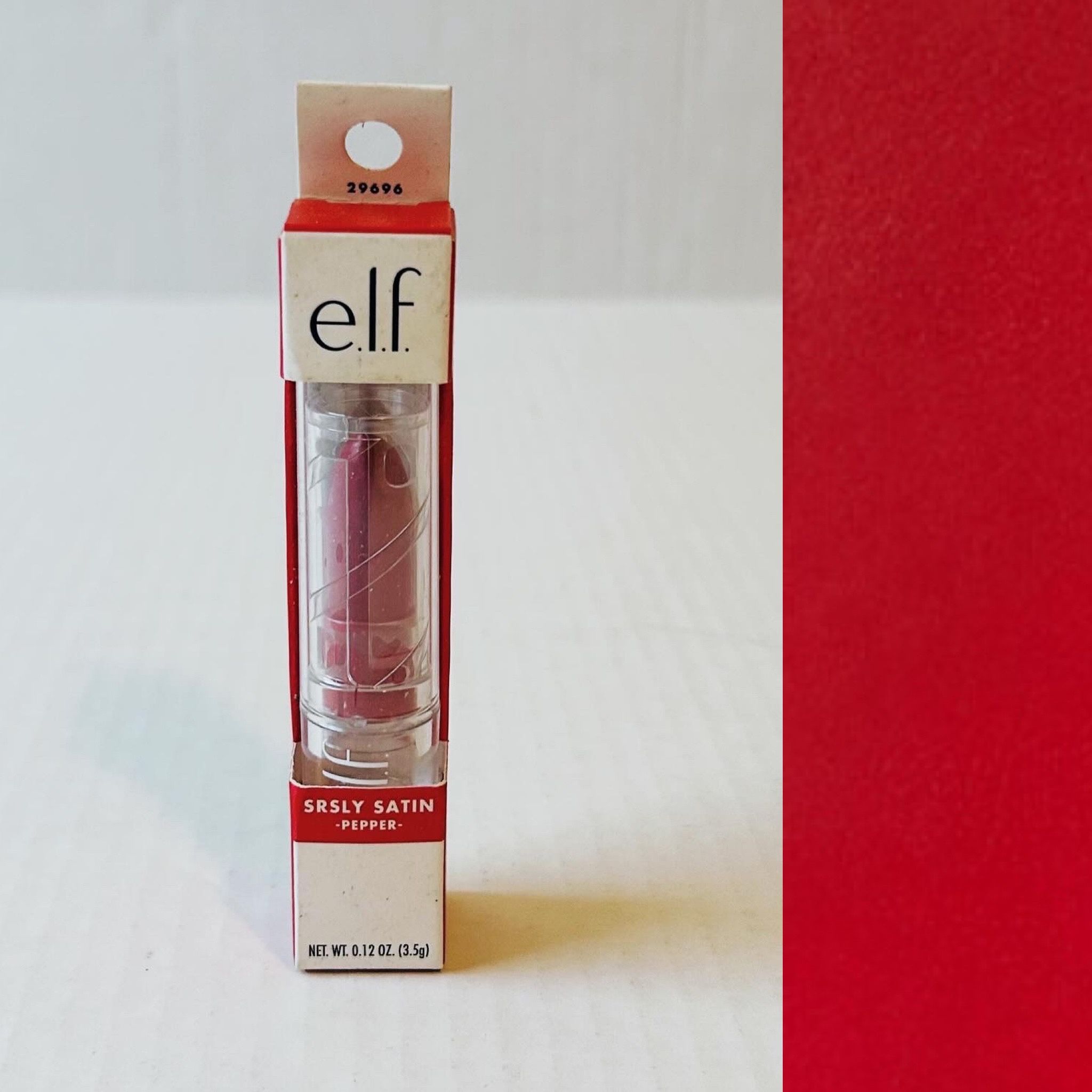 elf SRSLY Satin Lipstick Pepper