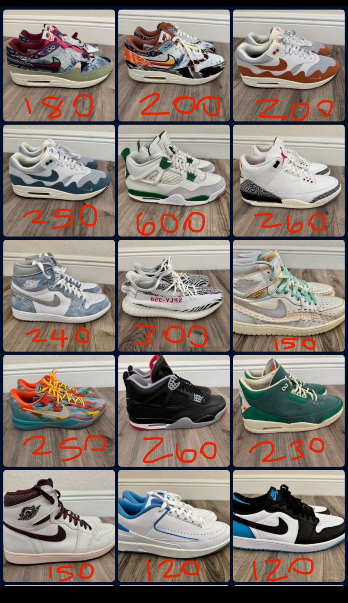 Jordan Retro Size 12 Nike Size 12
