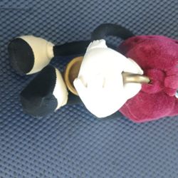 Rare Vintage 1988 Applause California Raisin Bendable Plush Toy Saxophone 

