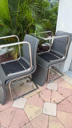Gray city furniture chair heavy