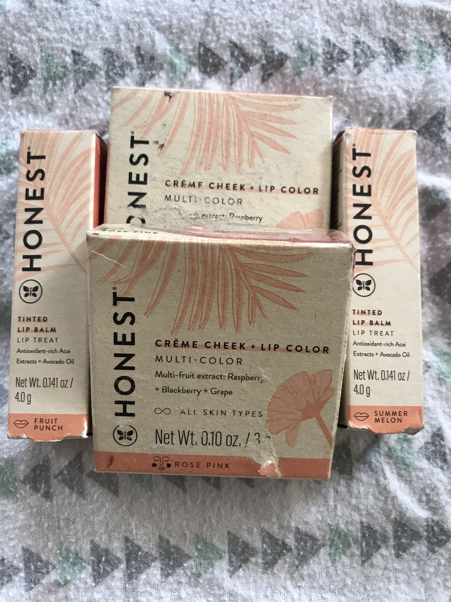 New Honest Creme Blush & Tint Lip Balm 