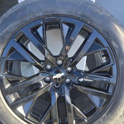 2022 Chevy Silverado RST Original Rims