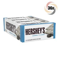 Hersheys Milk N Cream 36x Box White Chocolate 1.55 oz 