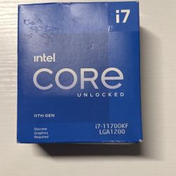 Intel i7 CPU