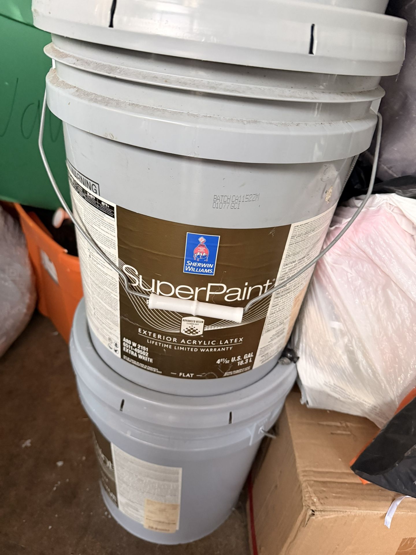 3 5 Gallon Sherwin Williams Paint