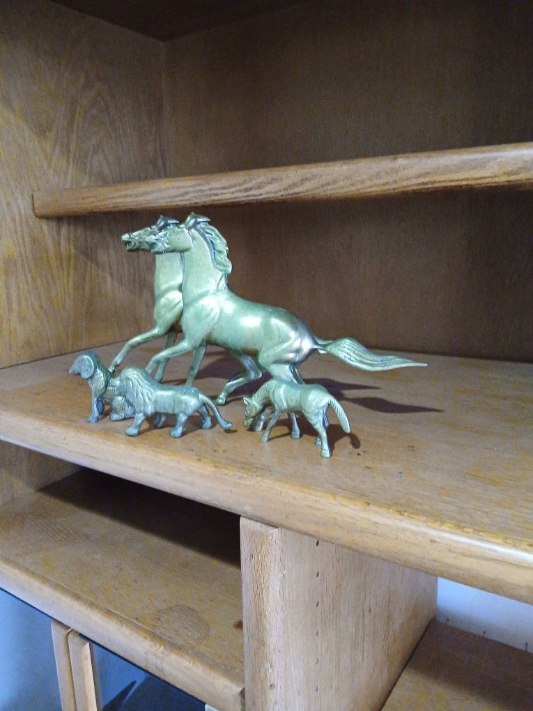 Vintage Bronze Animals