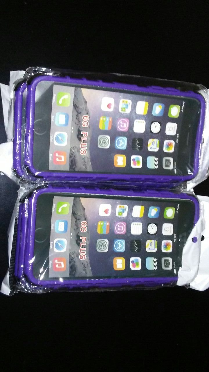 18 IPHONE 6 PLUS CASES WITH KICK STAND