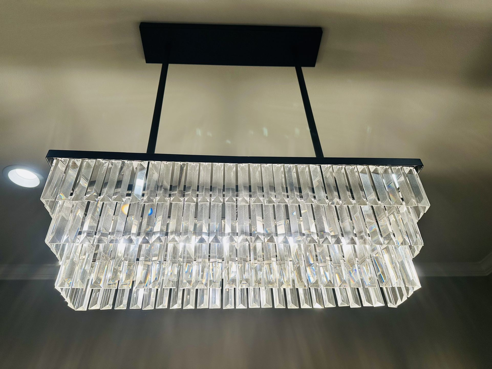 Glass Chandelier