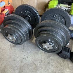 New pair of 60lb dumbbells. 120lb in total