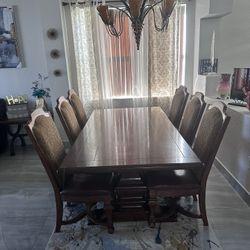 Dining Table Set With 6 Chairs