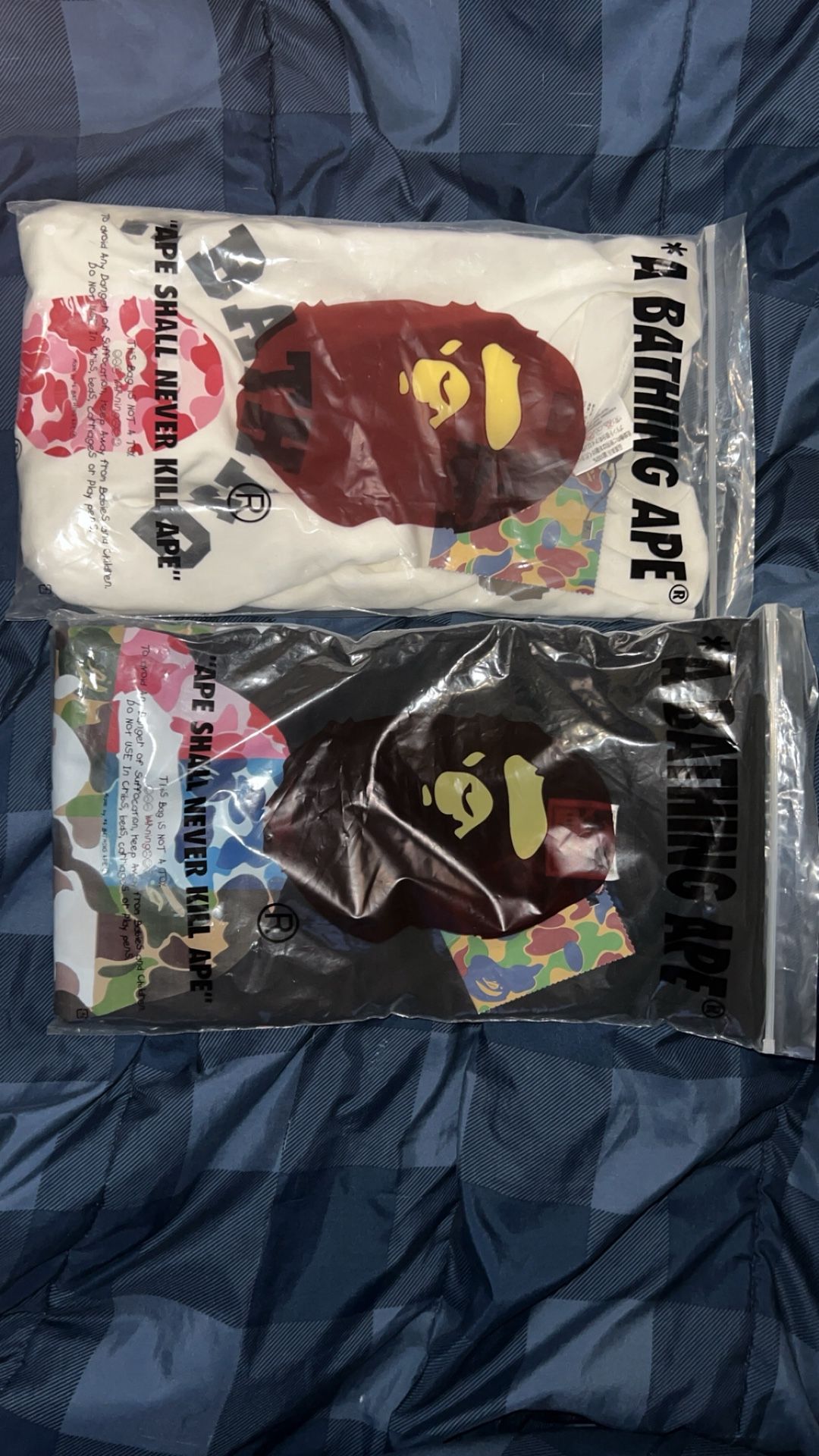 2 bape shirts deal