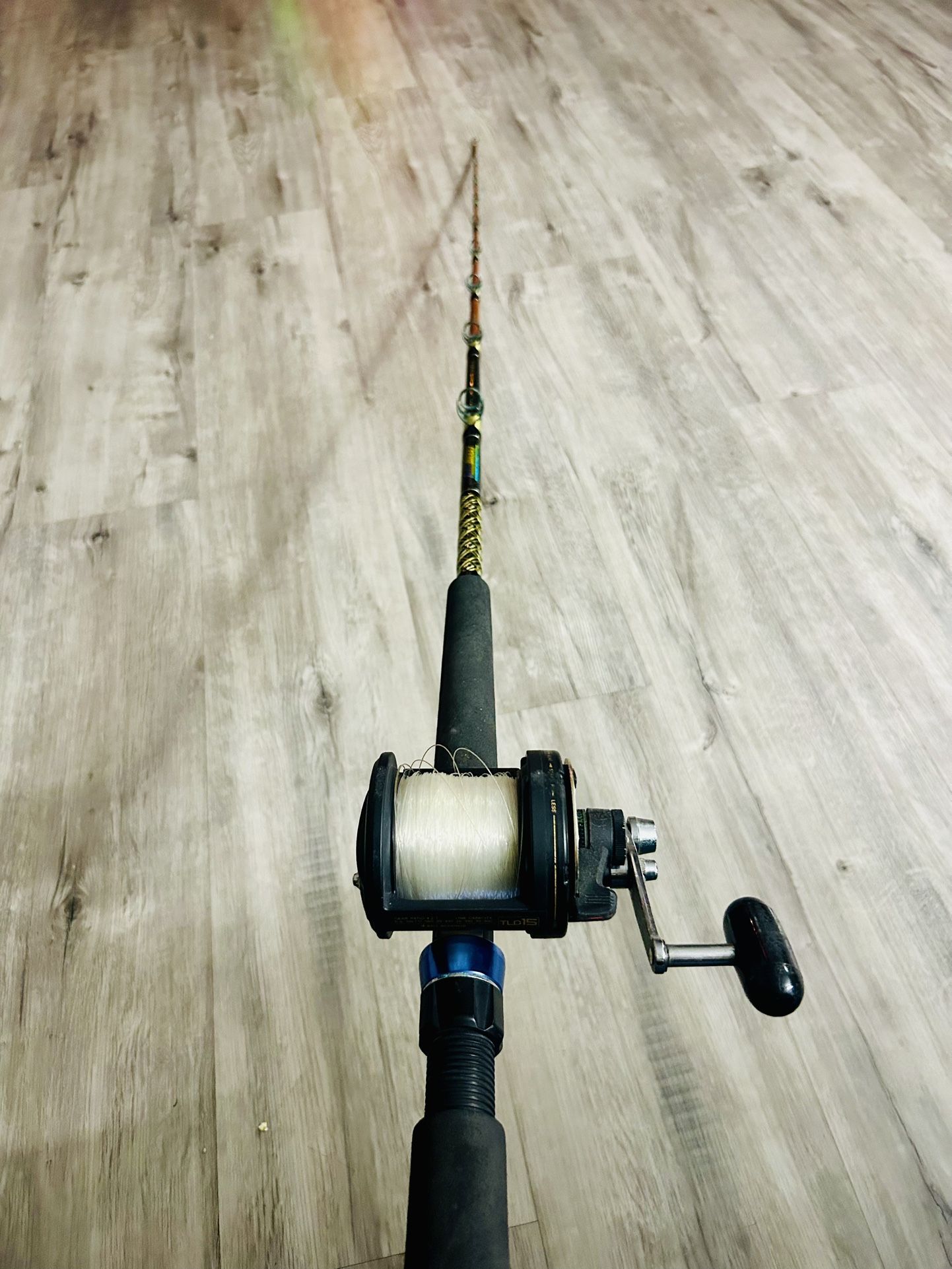 Pro Sabre 7ft 30-60lb With Shimano Tld 15 Fishing Reel Combo $170