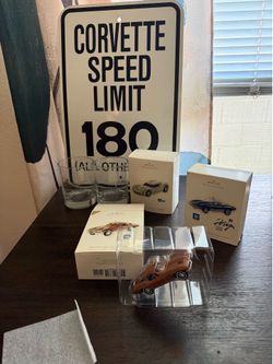 Corvette collectibles