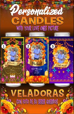 Day of the Dead Candles