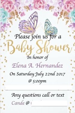 Invitations and flyers