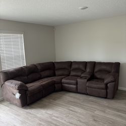 Chocolate Brown Couch For Sale 