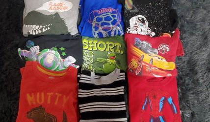 Lot of 4T Long Sleeve and Short Sleeve Shirts