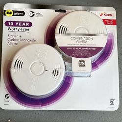 Smoke + Carbon Monoxide With Voice Alarm