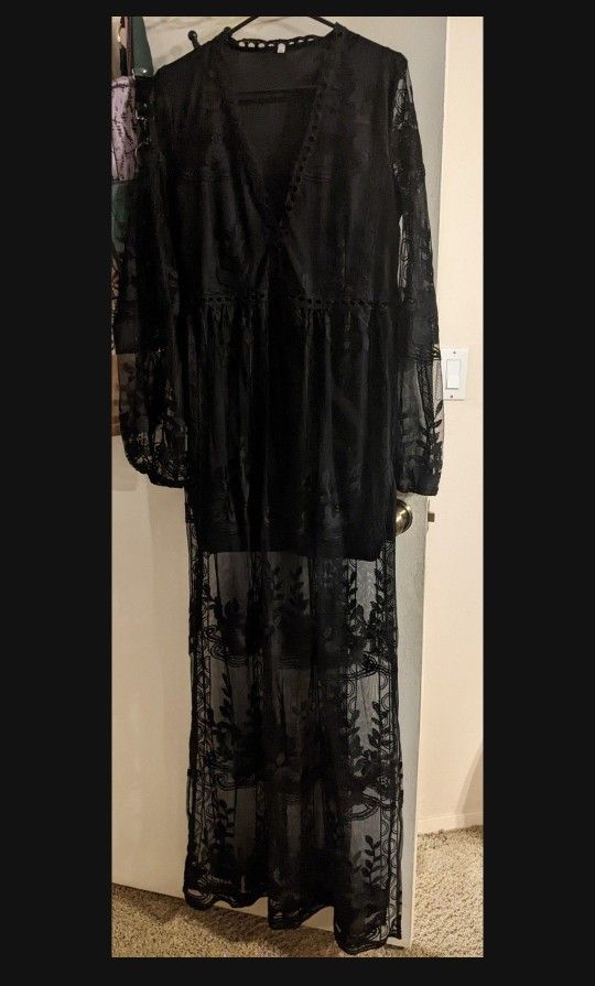 Long Black Dress 