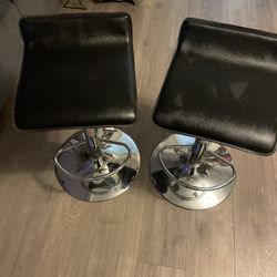 Two Bar Stool Chairs 