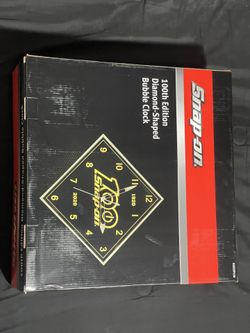 Snap-On 100th Year Anniversary Clock