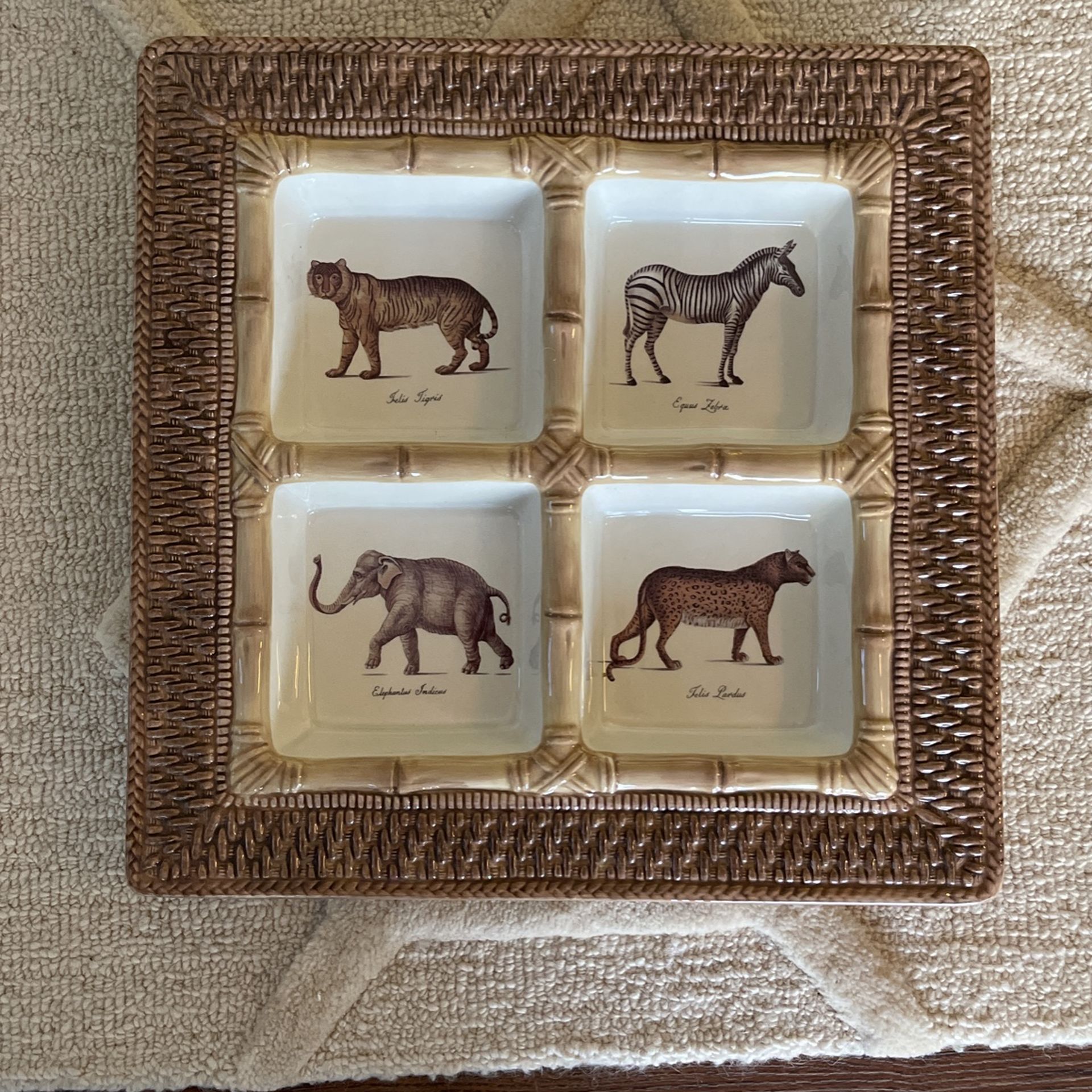 Raymond Waites Empire Safari Serving Tray Price Reduced
