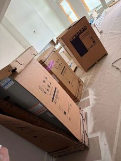CONDENSER BRAND TRANE 5 TONS 15 SEER 454B WITH INSTALLATION INCLUDED