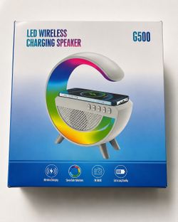 G500 LED Wireless Charing Speaker
