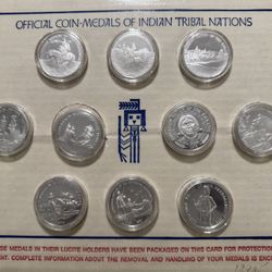 Official Coin-Medals Of Indian Tribal Nations