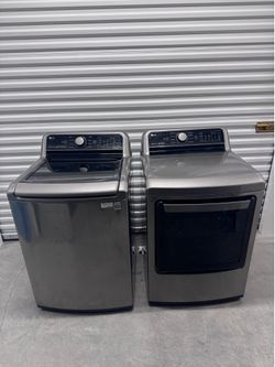 Washer and Dryer LG