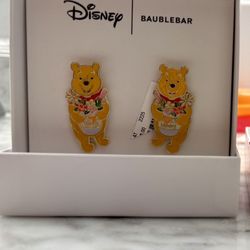 4 Pairs Of Disney Winnie The Pooh Earrings 