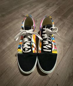 Vans x Sesame Street Old Skool 'Rainbow Stripes' Sneakers size 13