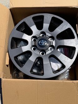 2026 Toyota Land Cruiser  18” Rims with Lugnuts