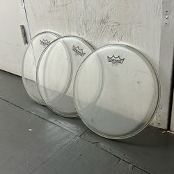 12” Remo Emperor Clear / Vintage $10 Ea