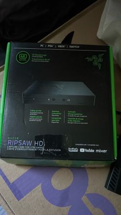 Razer ripsaw hd