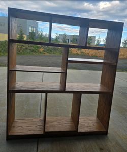 Oak entertainment center