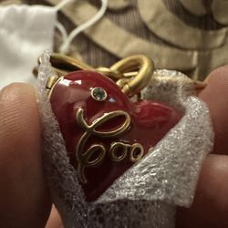 Coach Key Chain Hearts