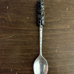Vintage Mexican silver spoon 