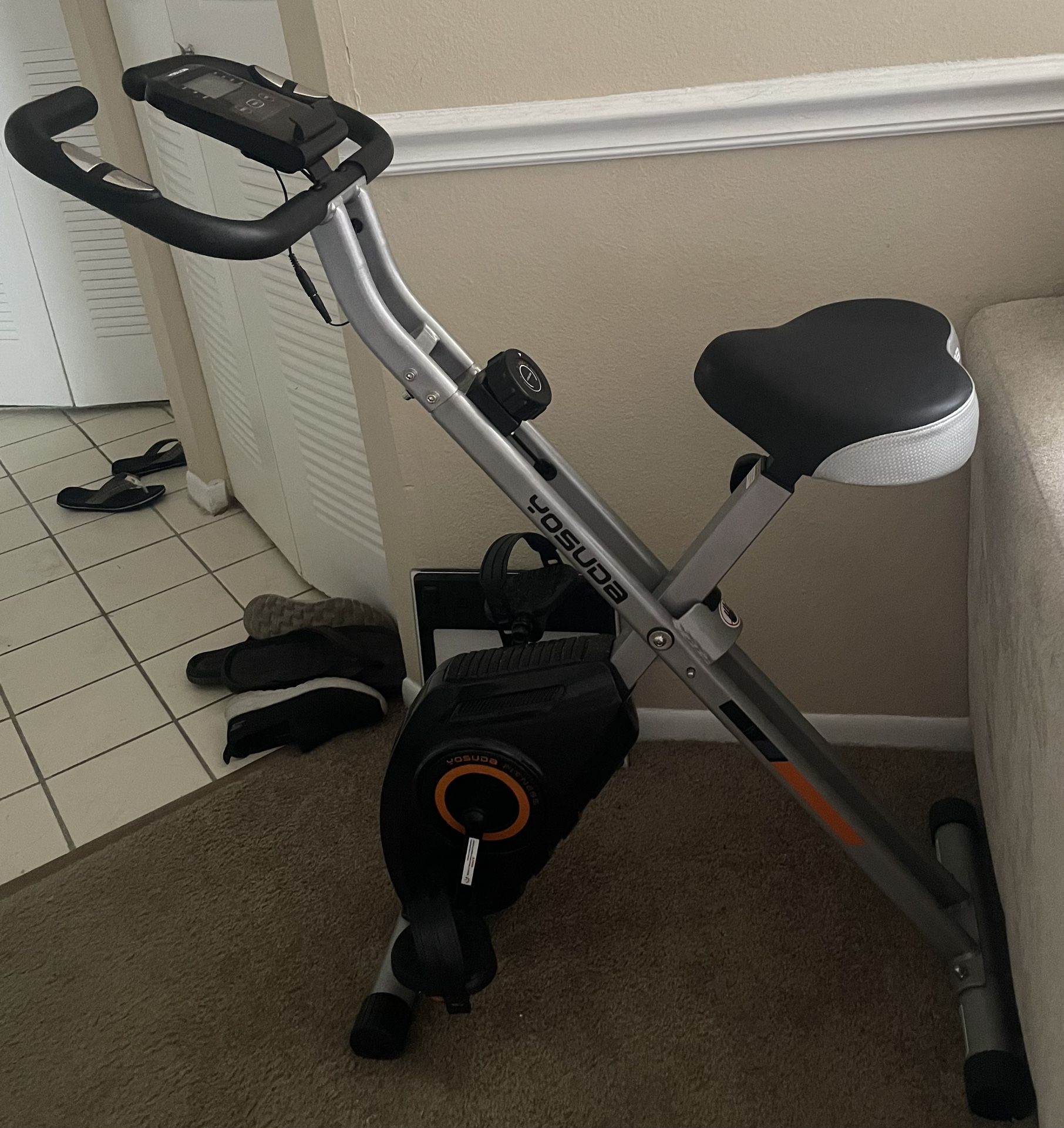 YOSUDA Folding Exercise Bike