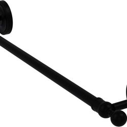 Allied Brass R-41/24 Regal Collection 24 Inch Towel Bar, Matte Black 2030T