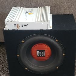 10in Sub And Amp
